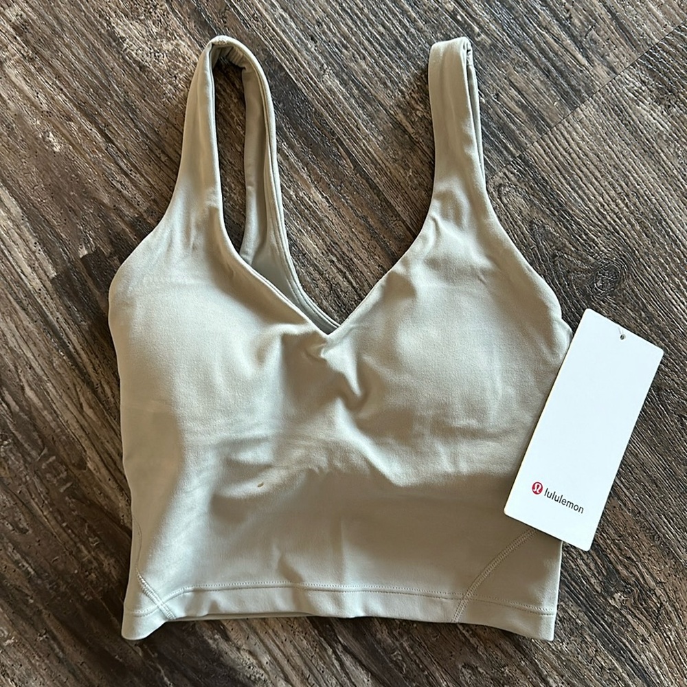 NWT Lululemon Align Tank Riverstone 0